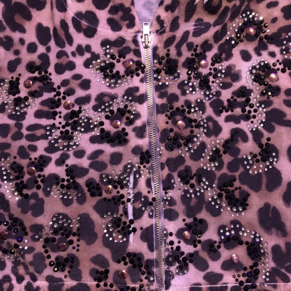 retro cheetah cropped jacket - Picture 2 of 5